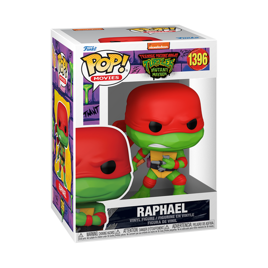 Funko Pop! MOVIES TEENAGE MUTANT NINJA TURTLES MUTANT MAYHEM RAPHAEL #1396