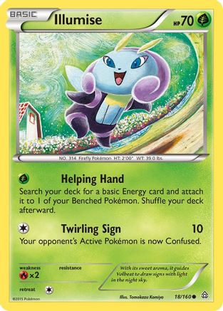 Illumise 018  XY  Primal Clash - Common
