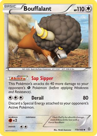 Bouffalant  XY  Primal Clash - Uncommon