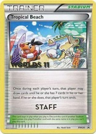 Tropical Beach - BW28 (Worlds 11) [Staff]  Black and White Promos - Promo