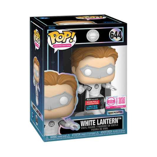 Funko Pop! DC: Green Lantern - White Lantern #644 [1000pc LIMITED - NYCC EXCLUSIVE] *PREORDER*