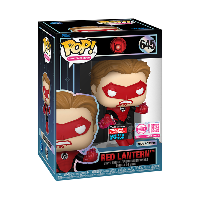 Funko Pop! DC: Green Lantern - Red Lantern #645 [1000pc LIMITED - NYCC EXCLUSIVE] *PREORDER*