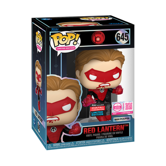 Funko Pop! DC: Green Lantern - Red Lantern #645 [1000pc LIMITED - NYCC EXCLUSIVE] *PREORDER*