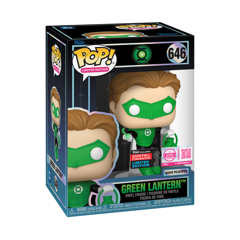Funko Pop! DC: Green Lantern - Green Lantern #646 [2000pc LIMITED - NYCC EXCLUSIVE] *PREORDER*