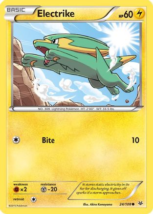Electrike/108  XY  Roaring Skies - Common