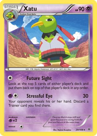 Xatu  - Reverse Holofoil XY  Roaring Skies - Rare