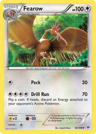 Fearow  XY  Roaring Skies - Uncommon