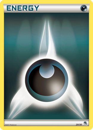 Darkness Energy (#20)  BW Trainer Kit Excadrill & Zoroark - Common