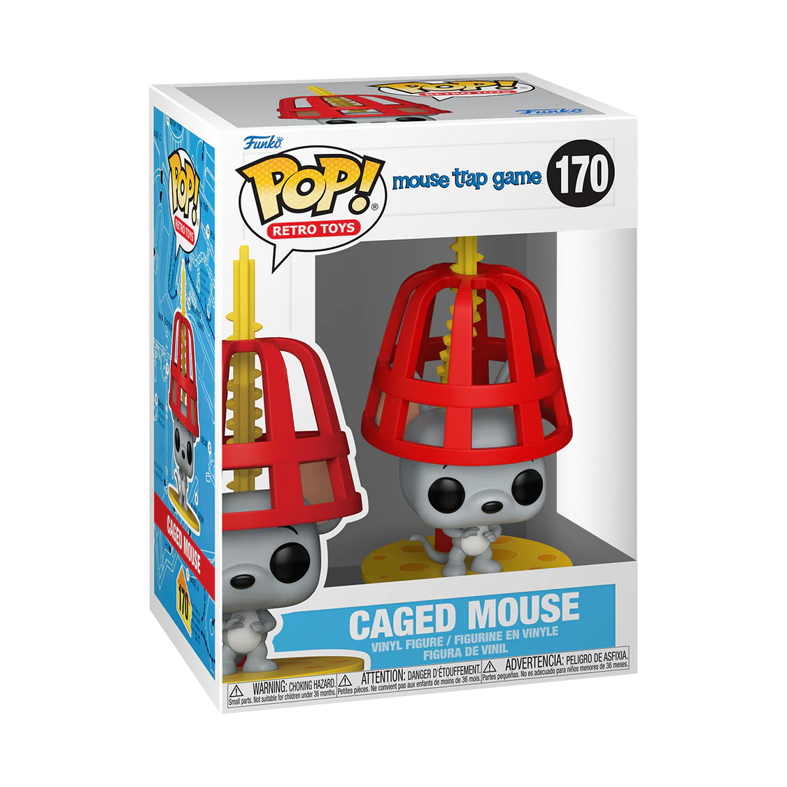 Funko Pop! Retro Toys: Mouse Trap Game - Caged Mouse #170