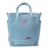 LOUNGEFLY DISNEY Winnie the Pooh Eeyore Convertible Tote Bag