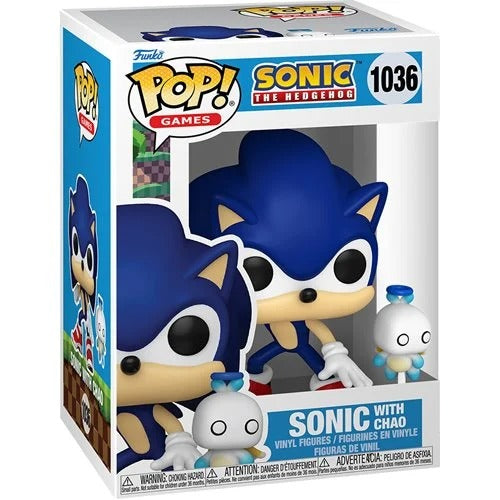 Funko Pop! Games: Sonic The Hedgehog - Sonic with Chao / Cream with Cheese / Shadow with Dark Chao