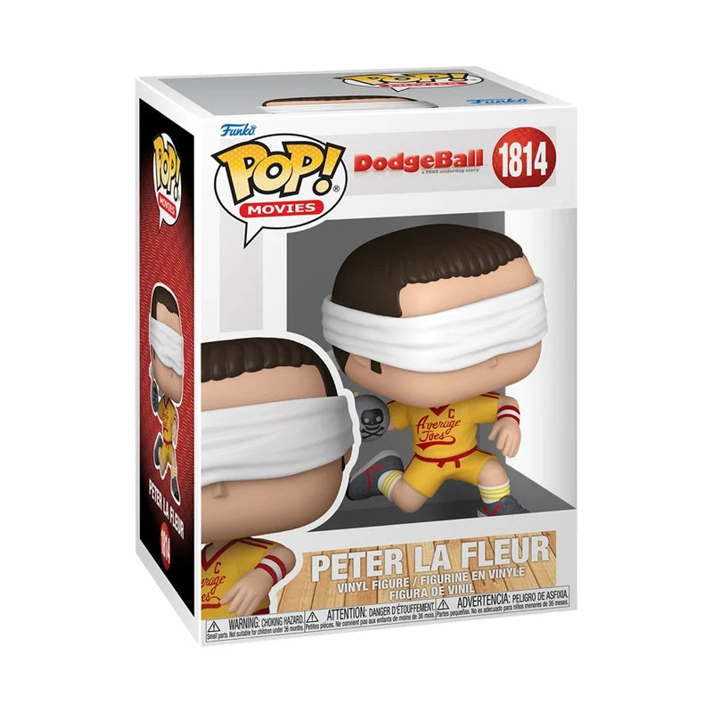 Funko Pop! Movies: Dodgeball - White Goodman / Peter La Fleur / Patches O'Houlihan / Steve "The Pirate" Cowan / White Goodman [Funko Special Edition] *PREORDER*