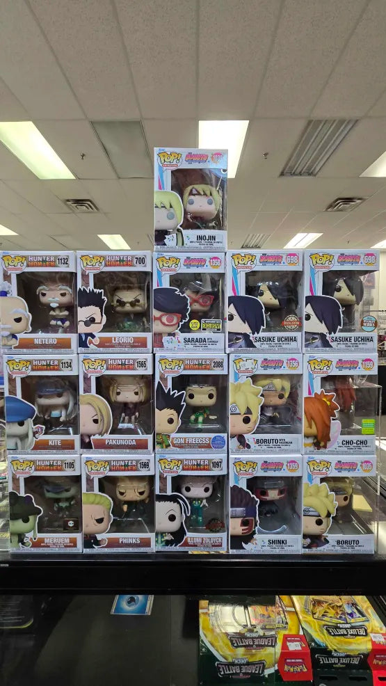 Funko Pop! ANIME - BORUTO/HUNTER X HUNTER MIX "WEB ONLY"