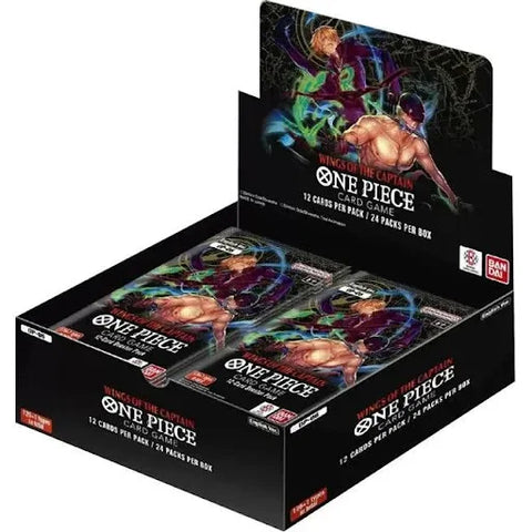 ONE PIECE CARD GAME - WINGS of the CAPTAIN BOOSTER BOX OP-06 ENGLISH *FREE SHIPPING*