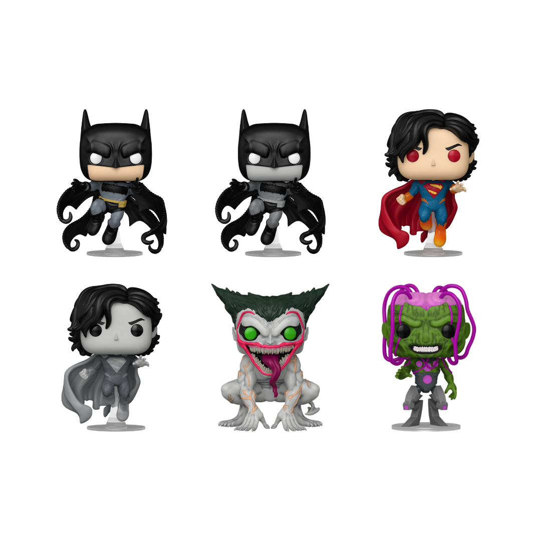 Funko Pop! DC: Absolute Universe - Batman #658 / Superman #659 / Super! Joker #660 / Brainiac #661 *PREORDER*