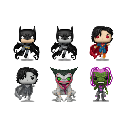 Funko Pop! DC: Absolute Universe - Batman #658 / Superman #659 / Super! Joker #660 / Brainiac #661 *PREORDER*