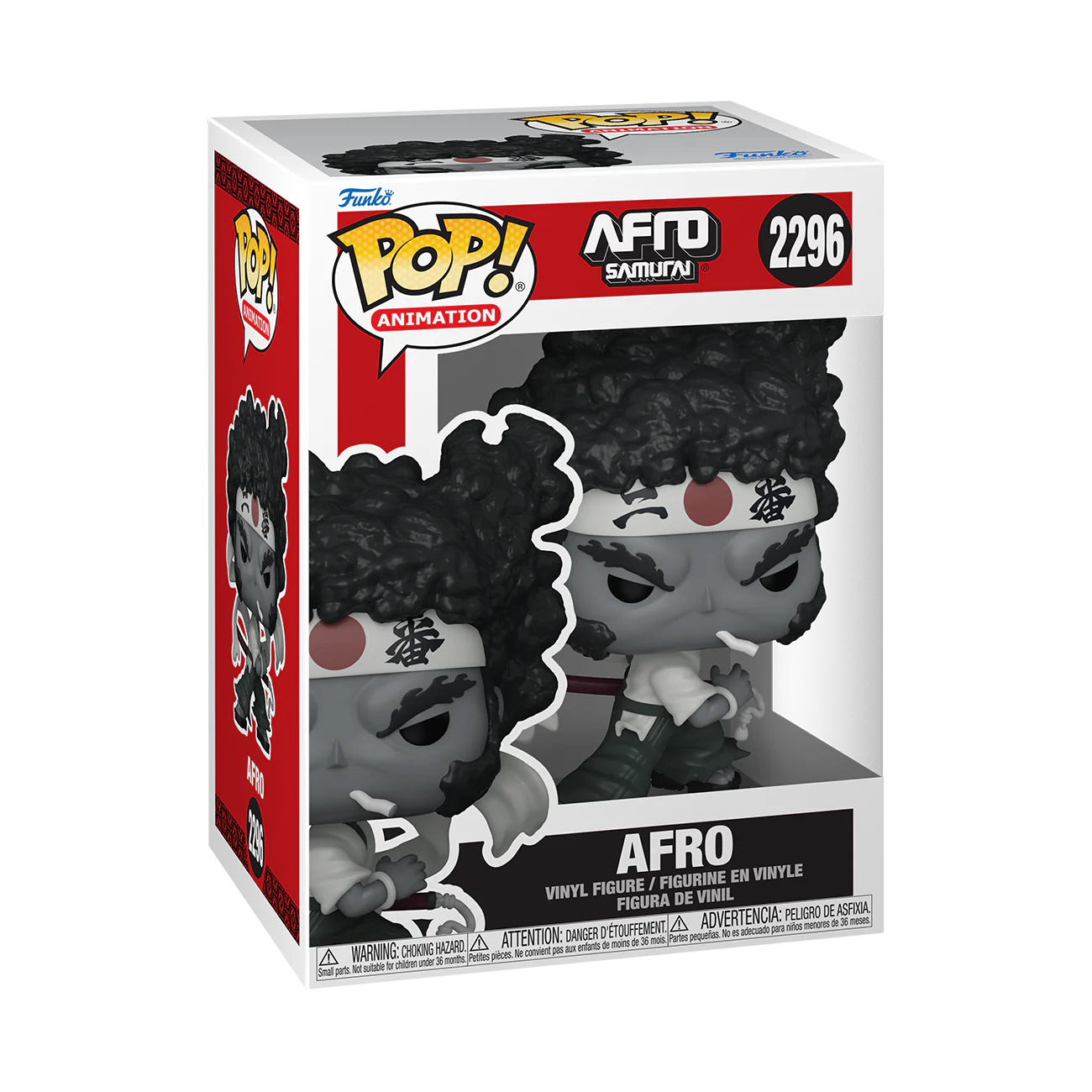 Funko Pop! Animation: Afro Samurai - Afro #2296 / Kuma #2297