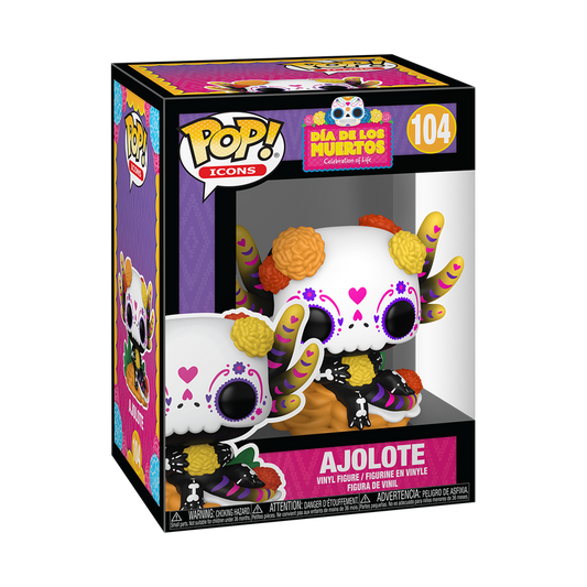 Funko Pop! Icons: Dia De Los Muertos - Ajolote #104 *PREORDER*
