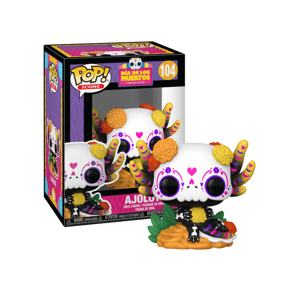 Funko Pop! Icons: Dia De Los Muertos - Ajolote #104 *PREORDER*