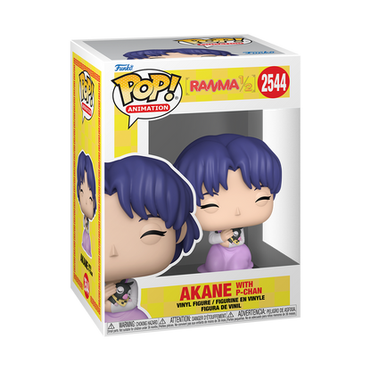 Funko Pop! Anime: Ranma 1/2 - Ranma #2543 / Akane with P-Chan #2544 *PREORDER*