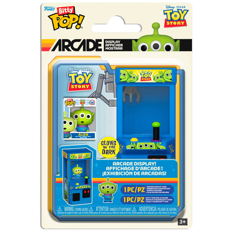 Funko Pop! Pixar: Toy Story 4 - Alien with Claw Machine Bitty Pop! Arcade Cabinet