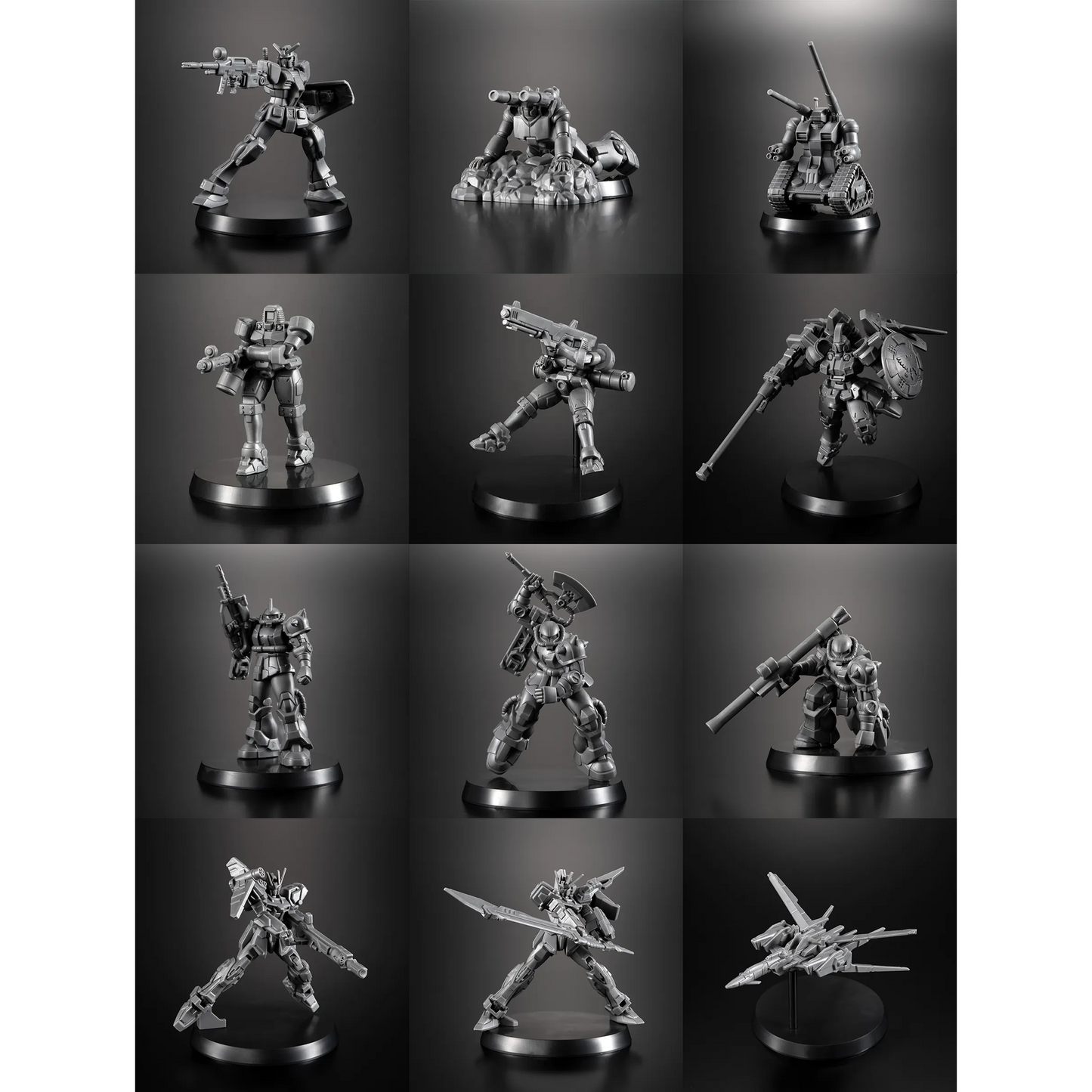 Gundam CG- ST01A - ST04A Assembly Kit Only (No Card)