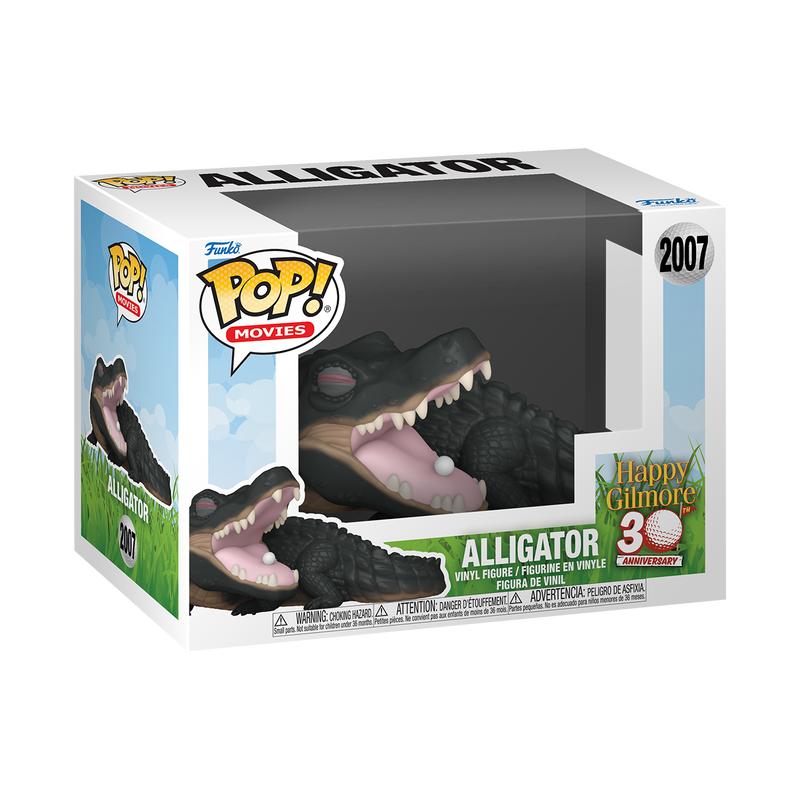 Funko Pop! Movies: Happy Gilmore (30th Anniversary) - Alligator / Deluxe! Happy Gilmore / Chubbs / Shooter McGavin / Hal L *PREORDER*