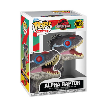 Funko Pop! Movies: Jurassic Park - Alpha Raptor / Baby Stegosaurus / Premium! Compsognathus / Tiger Raptor *PREORDER*