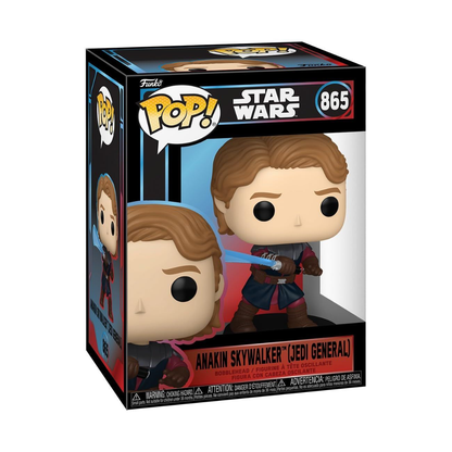 Funko Pop! Star Wars - Anakin (Padawan) / Anakin (Jedi General) / Darth Vader (Unarmored) / Darth Vader (In Armor) *PREORDER*