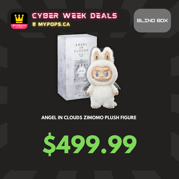 CYBER WEEK* Popmart: Zimomo - Angel In Clouds Plush Figure – MyPops.ca