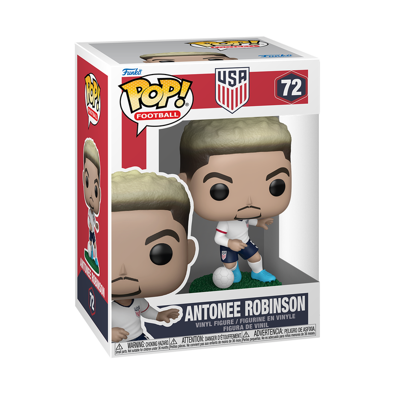 Funko Pop! Sports: Football / Soccer (USA Team) - Christian Pulisic / Gio Reyna / Weston McKennie / Antonee Robinson / Tyler Adams *PREORDER*