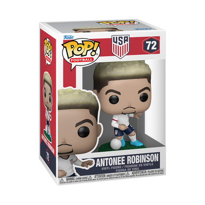 Funko Pop! Sports: Football / Soccer (USA Team) - Christian Pulisic / Gio Reyna / Weston McKennie / Antonee Robinson / Tyler Adams *PREORDER*