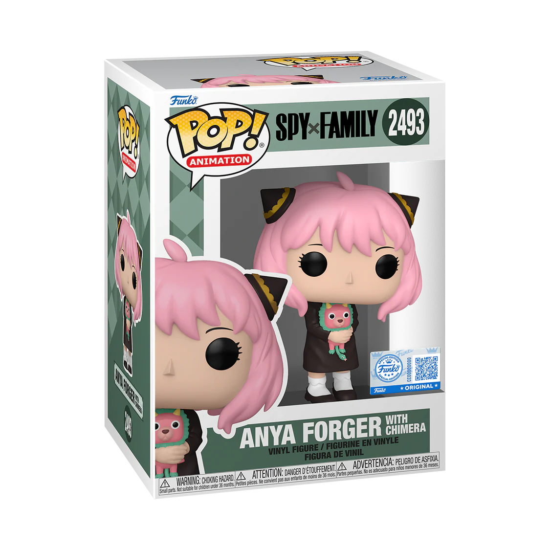 Funko Pop! Anime: Spy X Family - Anya Forger with Chimera #2493 [Funko Special Edition] *PREORDER*