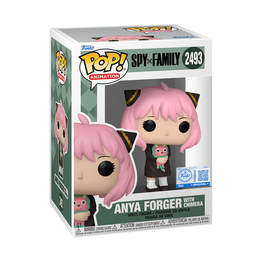 Funko Pop! Anime: Spy X Family - Anya Forger with Chimera #2493 [Funko Special Edition] *PREORDER*