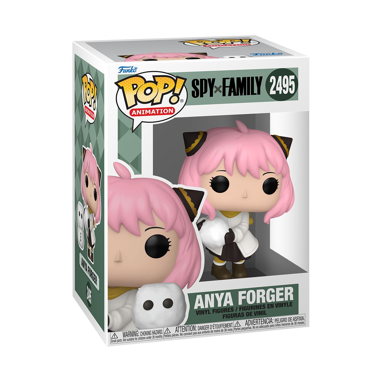 Funko Pop! Anime: Spy X Family - Anya Forger (with Snowman) / Loid Forger *PREORDER*