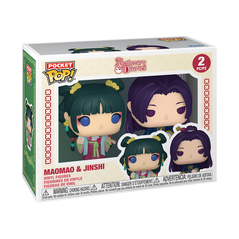 Funko Pop! Anime: Apothecary Diaries - Maomao / Jinshi / Maomao (Dancing) / Pocket Pop! Maomao & Jinshi *PREORDER*
