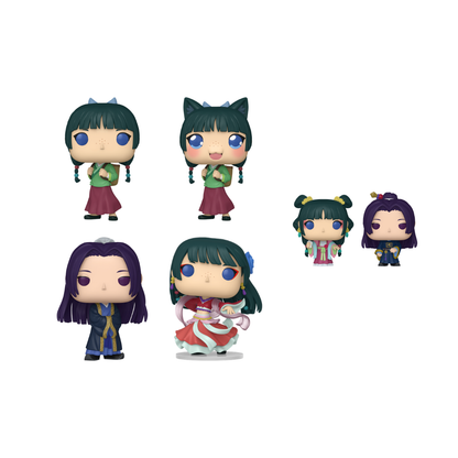Funko Pop! Anime: Apothecary Diaries - Maomao / Jinshi / Maomao (Dancing) / Pocket Pop! Maomao & Jinshi *PREORDER*