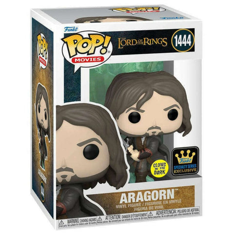 Funko Pop! Lord of The Rings - Aragon #1444 [Specialty Series] GITD
