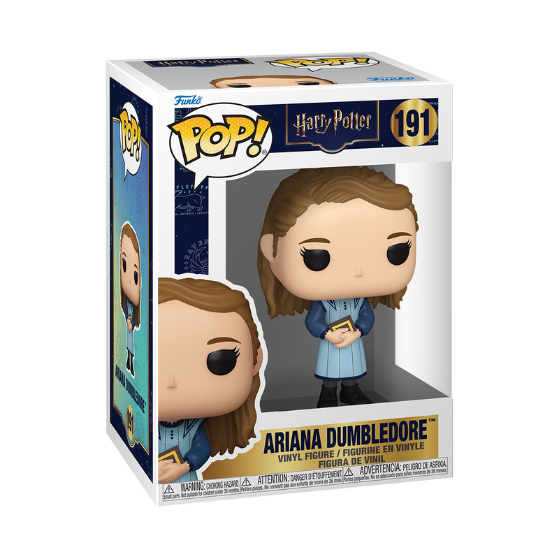 Funko Pop! Movies: Harry Potter - Harry Potter / Neville Longbottom / Serverus Snape with Patronus / Aberforth Dumbledore / Ariana Dumbledore / Griphook / Helena Ravenclaw (Translucent Blue - GITD) *PREORDER*
