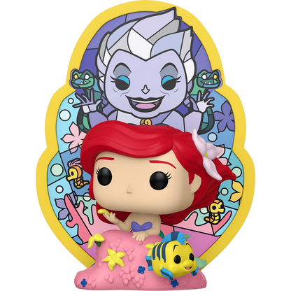 Funko Pop! Disney: Princesses (Stained Glass) - Deluxe 6" Aurora / Snow White / Ariel *PREORDER*