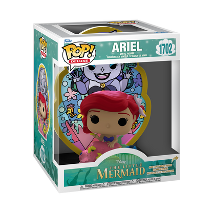 Funko Pop! Disney: Princesses (Stained Glass) - Deluxe 6" Aurora / Snow White / Ariel *PREORDER*