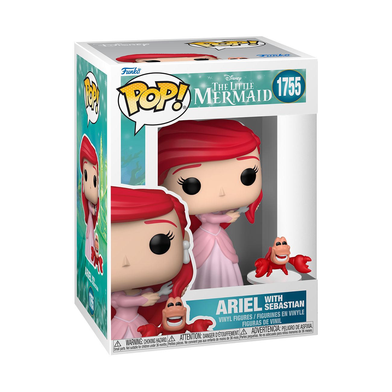 Funko Pop! Disney: The Little Mermaid - Ariel with Sebastian / Sebastian And Flounder *PREORDER*