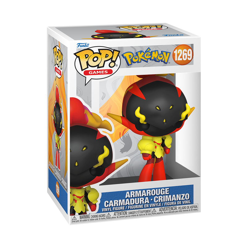 Funko Pop! Games: Pokemon - Armarouge / Morpeko (Full Belly) / Morpeko (Hangry) *PREORDER*
