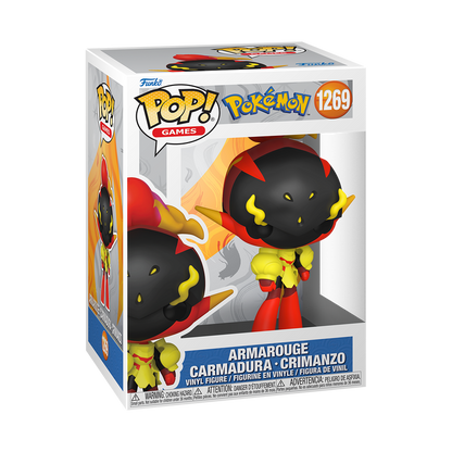 Funko Pop! Games: Pokemon - Armarouge / Morpeko (Full Belly) / Morpeko (Hangry) *PREORDER*