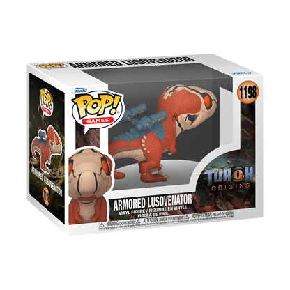 Funko Pop! Games: Turok Origins - Bearded Dragon / Armored Lusovenator *PREORDER*