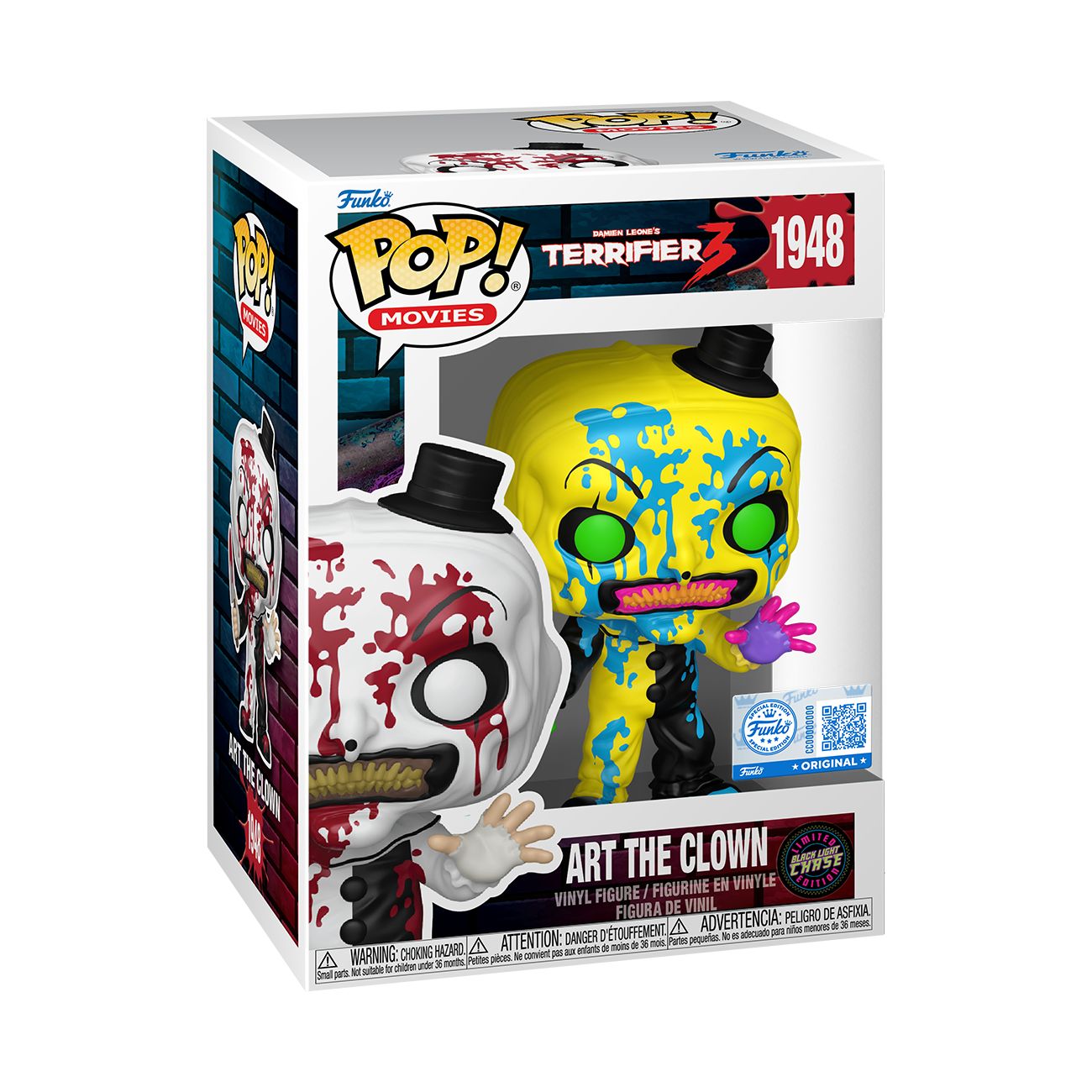 Funko Pop! Movies: Terrifier 3 - Art The Clown #1948 [Funko Special Edition]