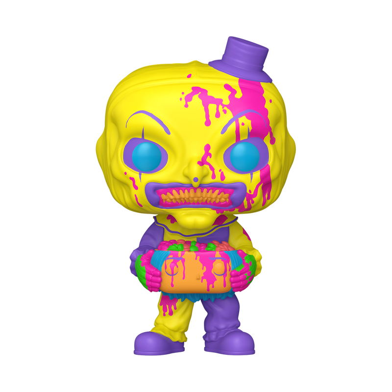 Funko Pop! Movies: Terrifier - Art The Clown with Head (Black Light) #2049 [Funko Special Edition] *PREORDER*