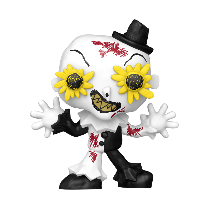 Funko Pop! Movies: Horror (Doodles Series) - Sam / Art The Clown / Jason / Billy On Bike *PREORDER*