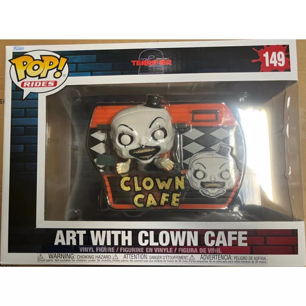 Funko Pop! Movies: Terrifier 2 - Deluxe Rides! Art with Clown Cafe #149