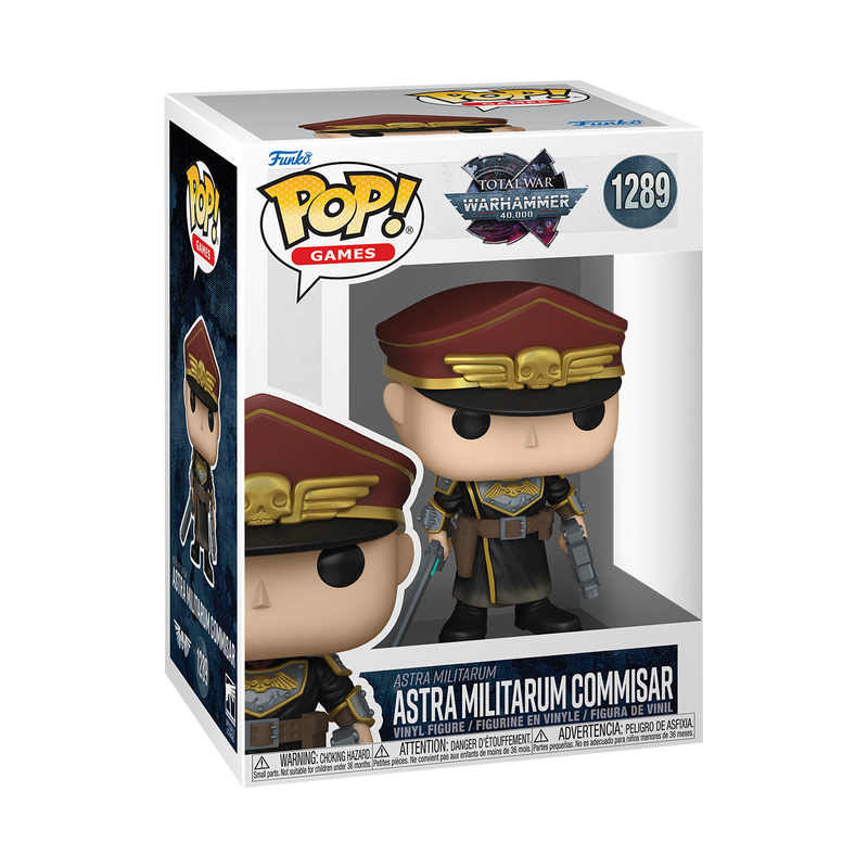 Funko Pop! Games: Warhammer 40,000 - Roboute Guilliman [Exclusive] / Ultramarines Captain / Astra Militarum Commisar / Ork Nob / Aeldari Ranger *PREORDER*